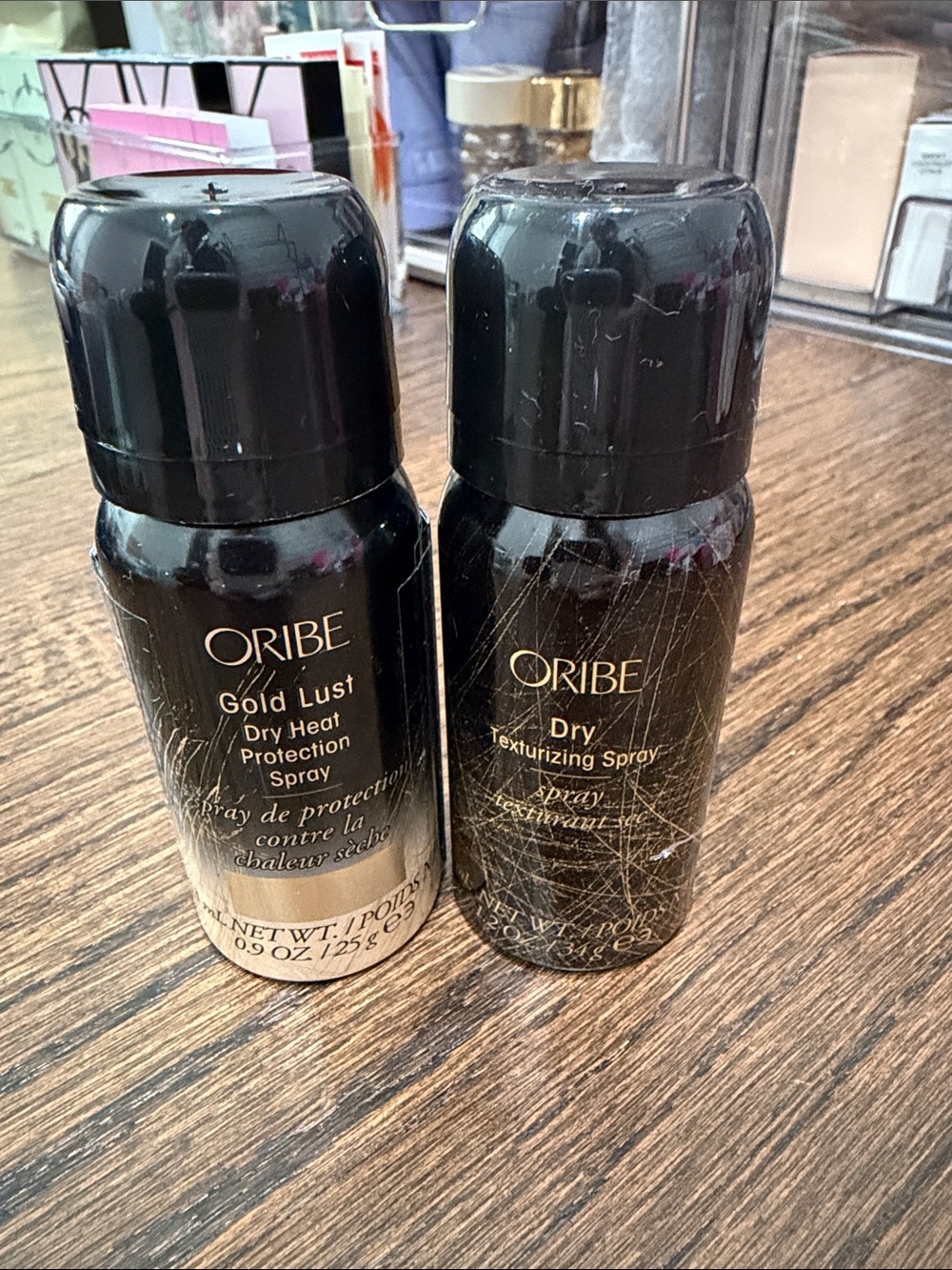 Oribe Gold Lust Dry Heat Protection & Dry Texturizing Spray Duo